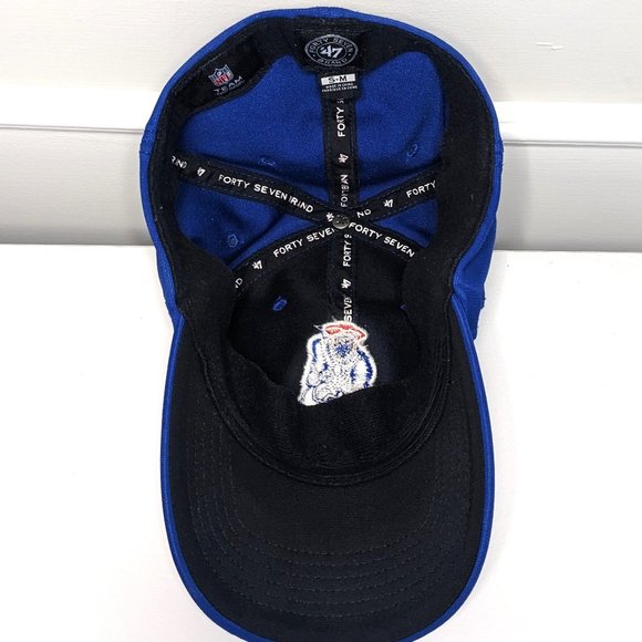 New England Patriots Throwback Logo Stretch Fitted Hat - Size S/M - Picture 4 of 6